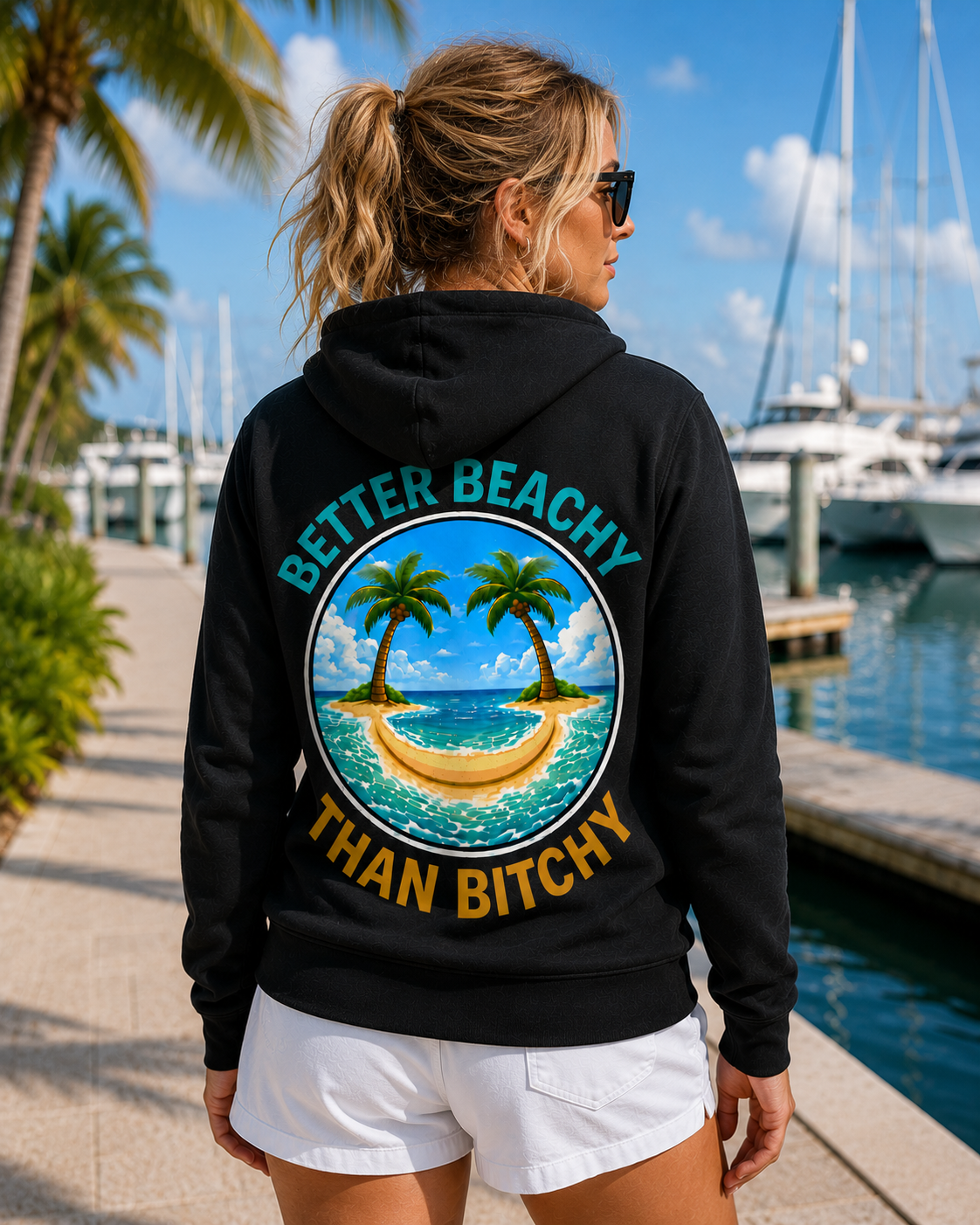 Women's Pullover Hoodie Black